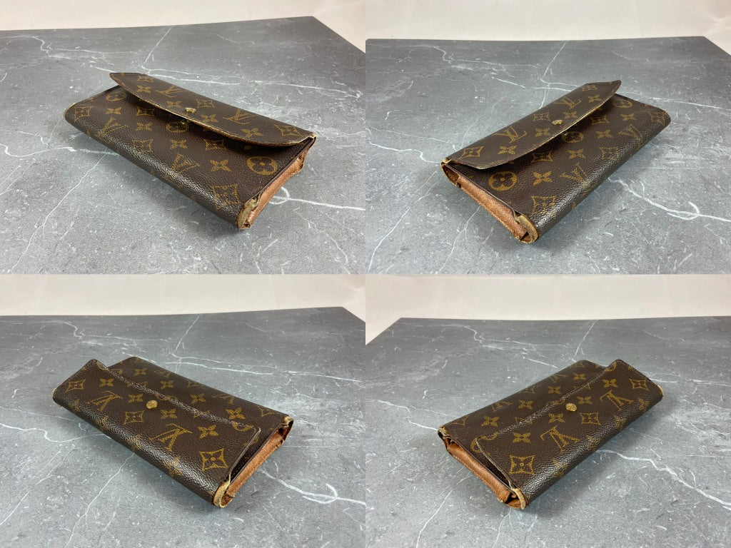 Louis Vuitton Porte Tresor International Wallet Monogram Canvas