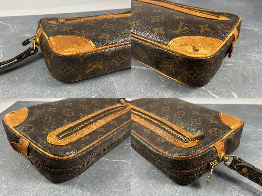 Louis Vuitton Marly Dragonne Clutch Monogram Canvas