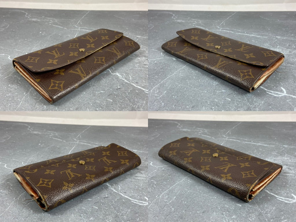Louis Vuitton Sarah Wallet Monogram Canvas