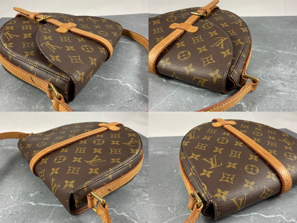 Louis Vuitton Chantilly MM Shoulder Bag Monogram Canvas