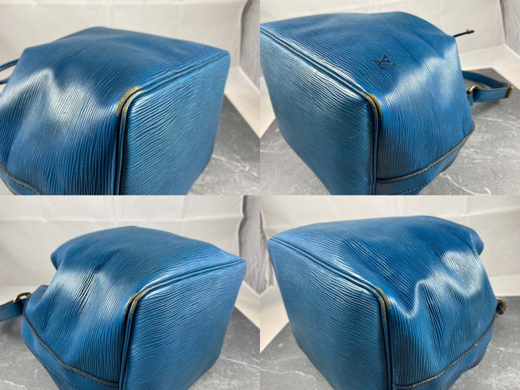Louis Vuitton Sac Noé Petit Blue Epi Leather