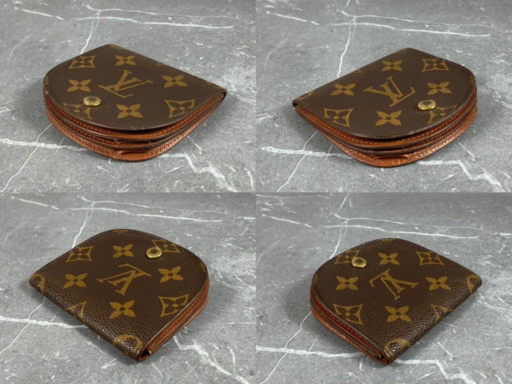 Louis Vuitton Coin Portemonnaie Gousset Monogram Canvas