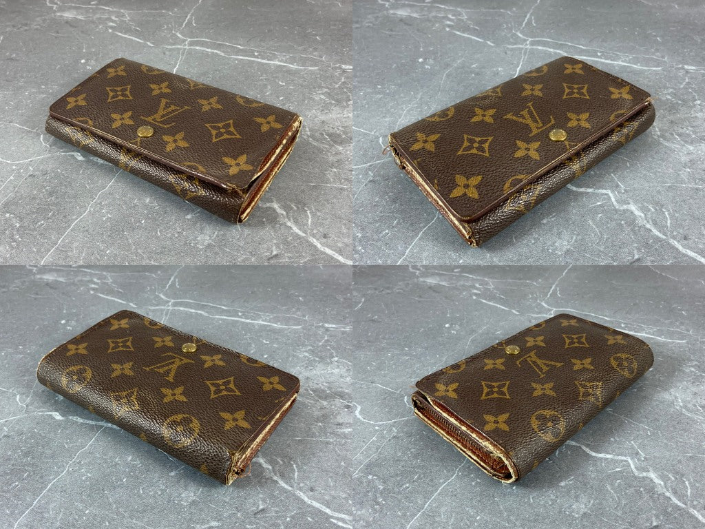 Louis Vuitton Porte-Monnaie Tresor Monogram Canvas