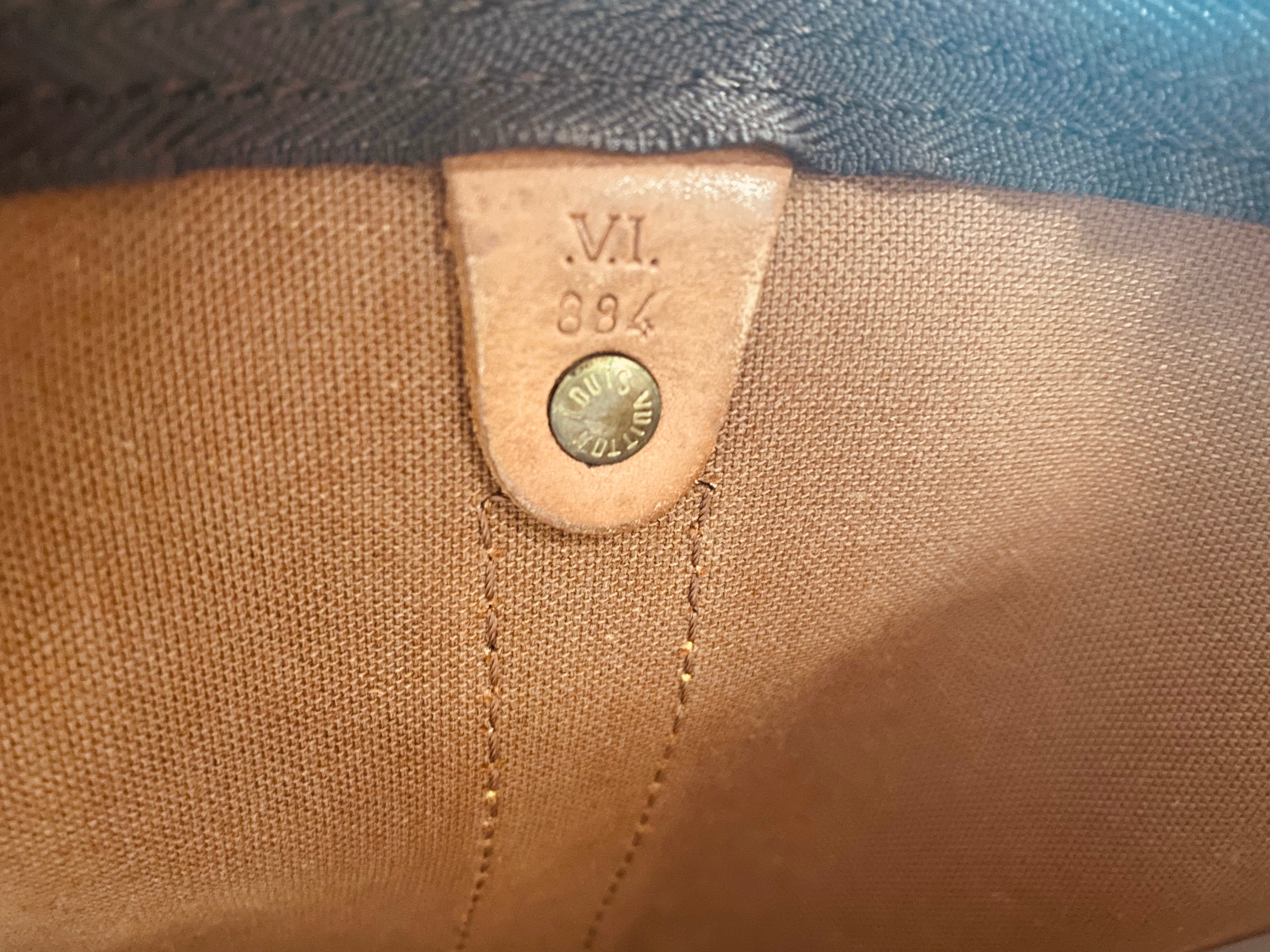 Louis Vuitton Keepall 55 Bandoulière Monogram Canvas