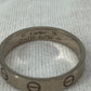 Cartier Love Ring White Gold Size 56
