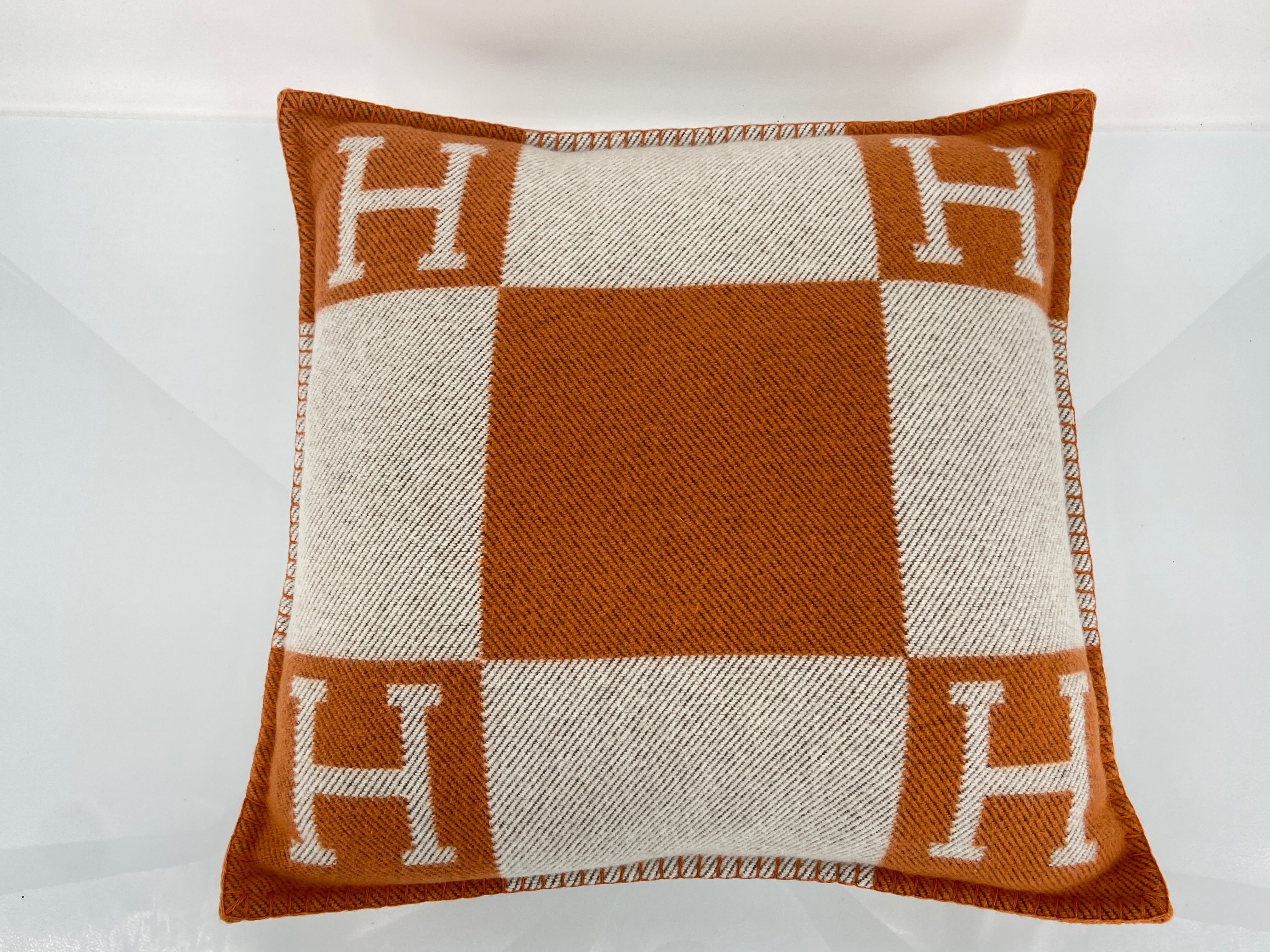 Hermès Avalon Pillow Orange