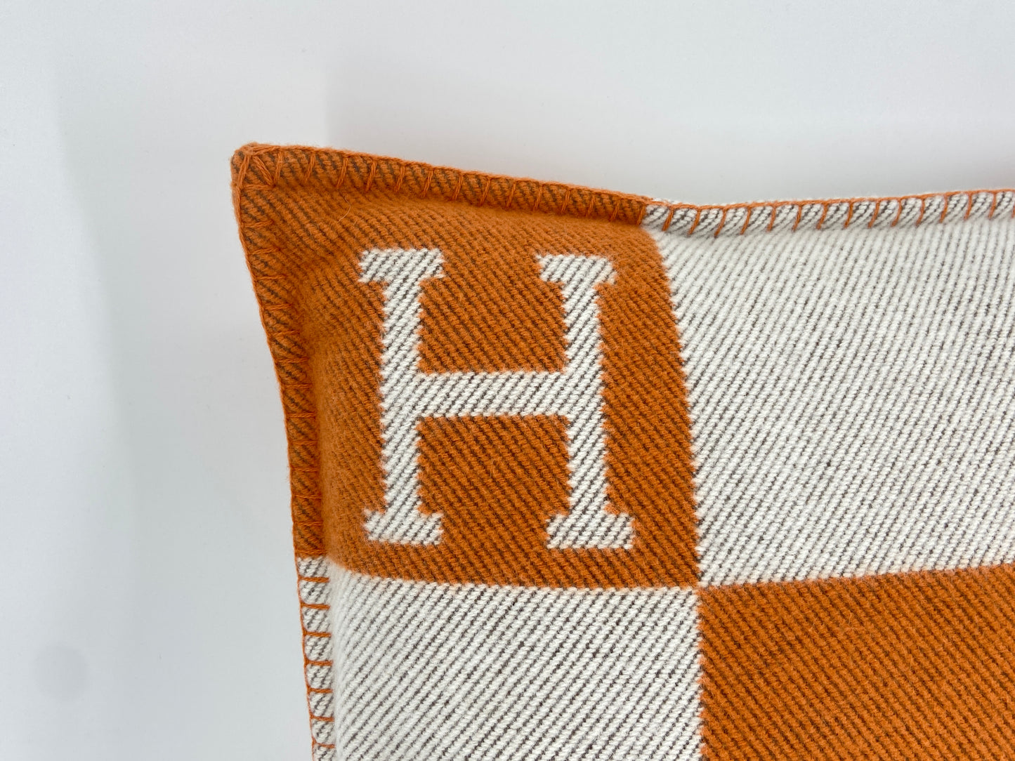 Hermès Avalon Pillow Orange