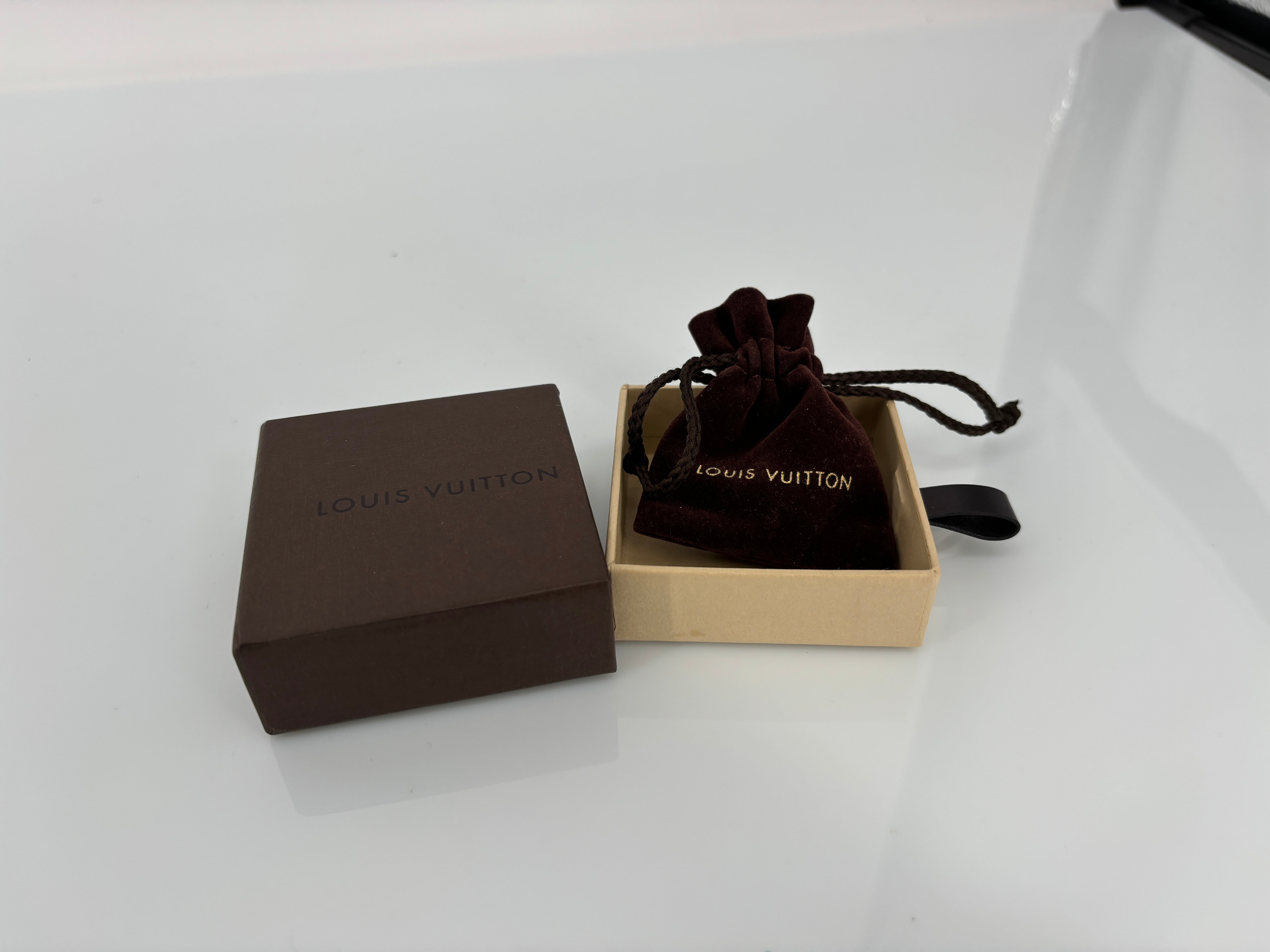 Louis Vuitton Gamble Ring Gold-Tone Size M incl. Box