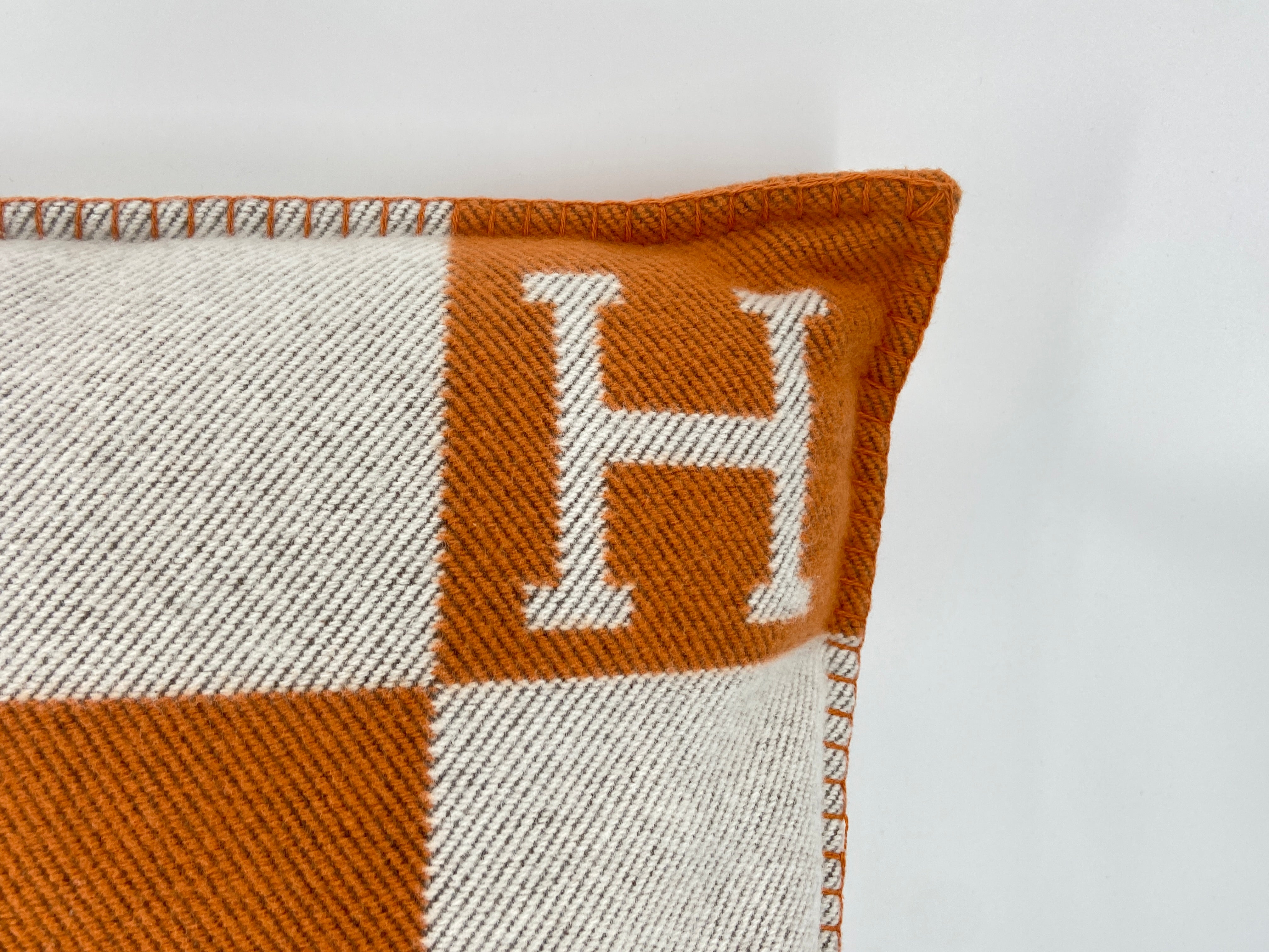 Hermès Avalon Pillow Orange