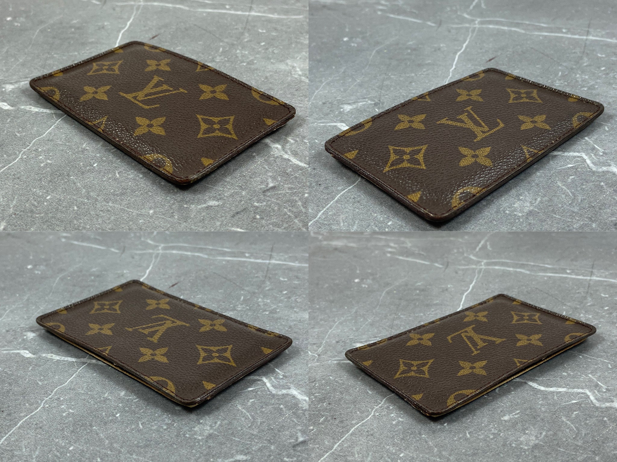 Louis Vuitton Porte-cartes Simple Cardholder Monogram Canvas