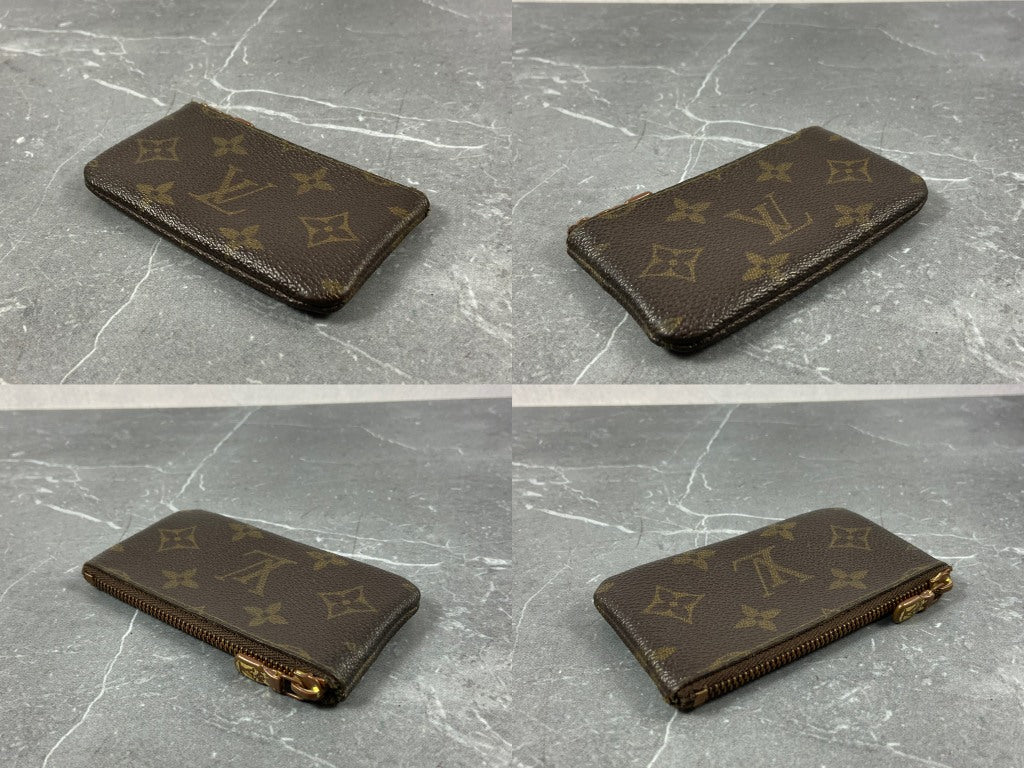 Louis Vuitton Pochette Cles Key Pouch Monogram Canvas