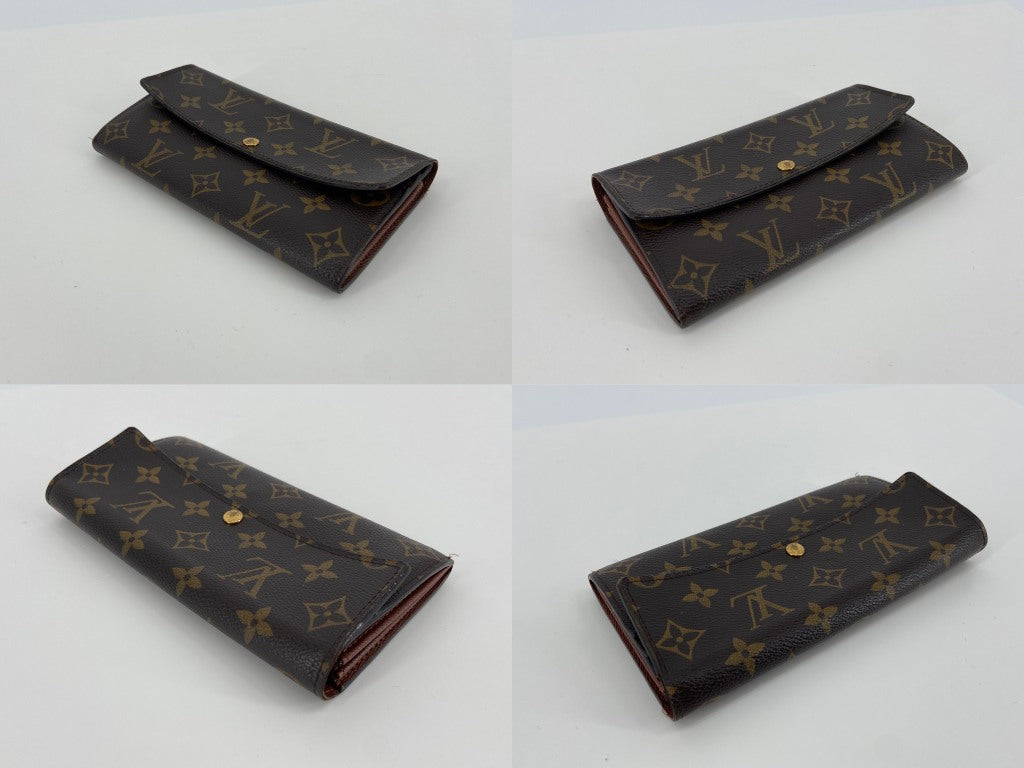 Louis Vuitton Sarah Wallet Monogram Canvas