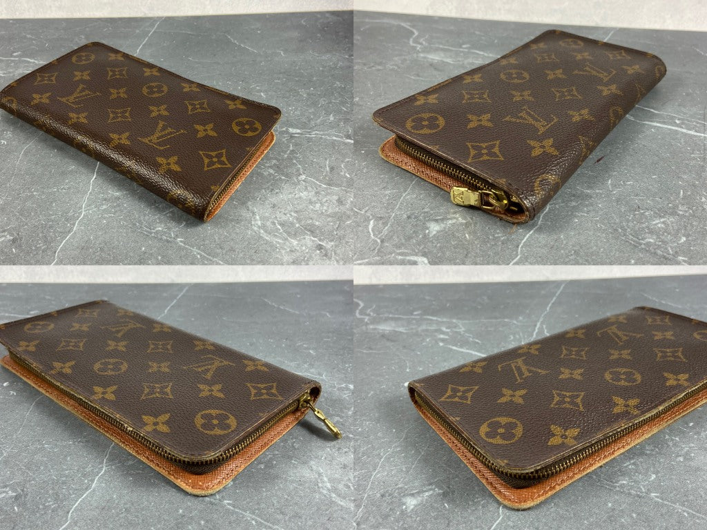 Louis Vuitton Zippy Wallet Monogram Canvas