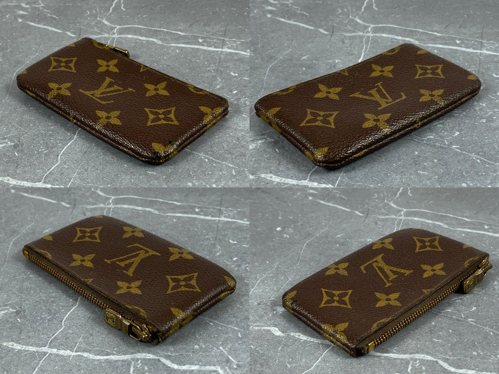 Louis Vuitton Pochette Cles Key Pouch Monogram Canvas