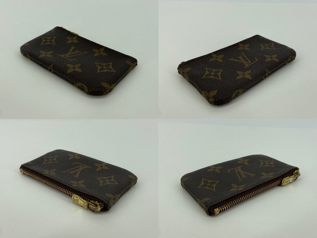 Louis Vuitton Pochette Cles Key Pouch Monogram Canvas incl. Dustbag