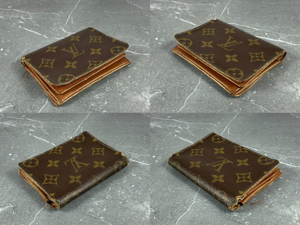 Louis Vuitton Bifold Card Case Monogram Canvas