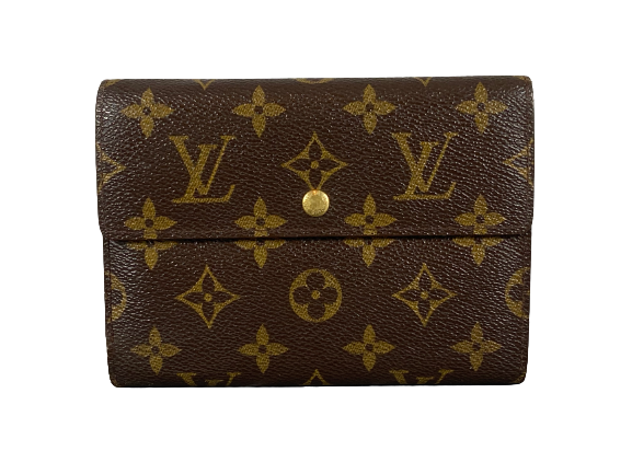 Louis Vuitton Porte Tresor Etui Wallet Monogram Canvas