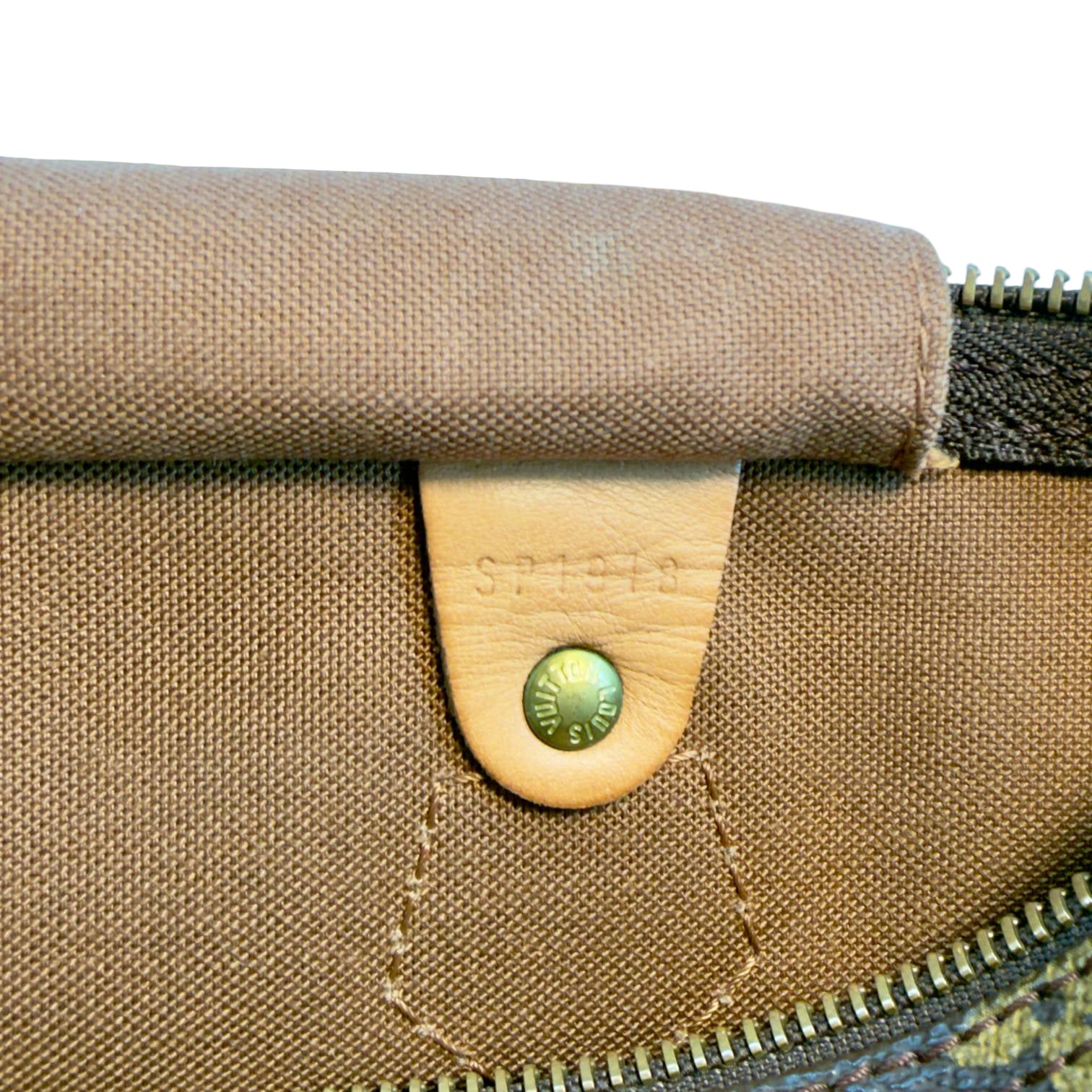 Louis Vuitton Speedy 30 Braun Monogram Canvas