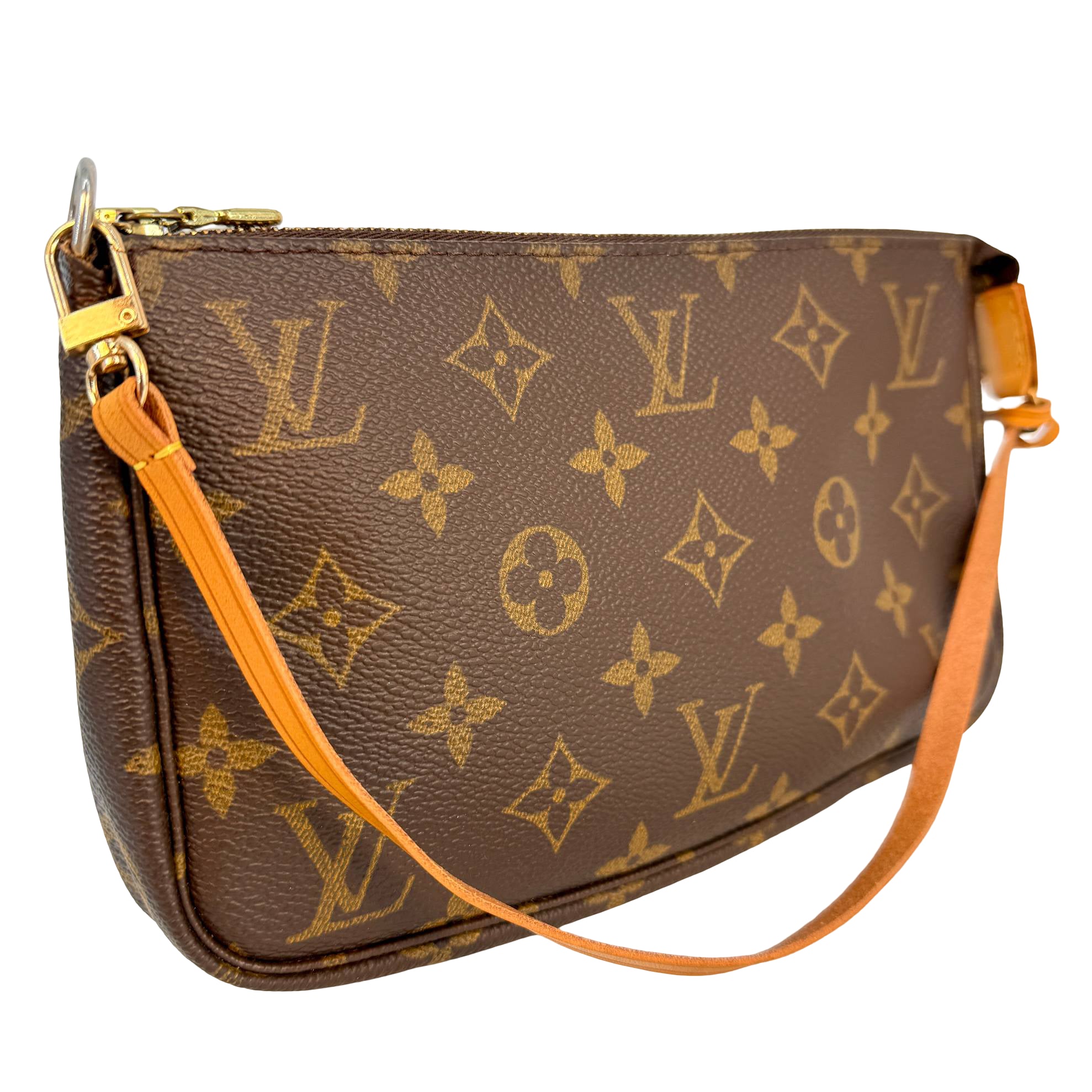 Louis Vuitton Pochette Accessoires Braun Monogram Canvas