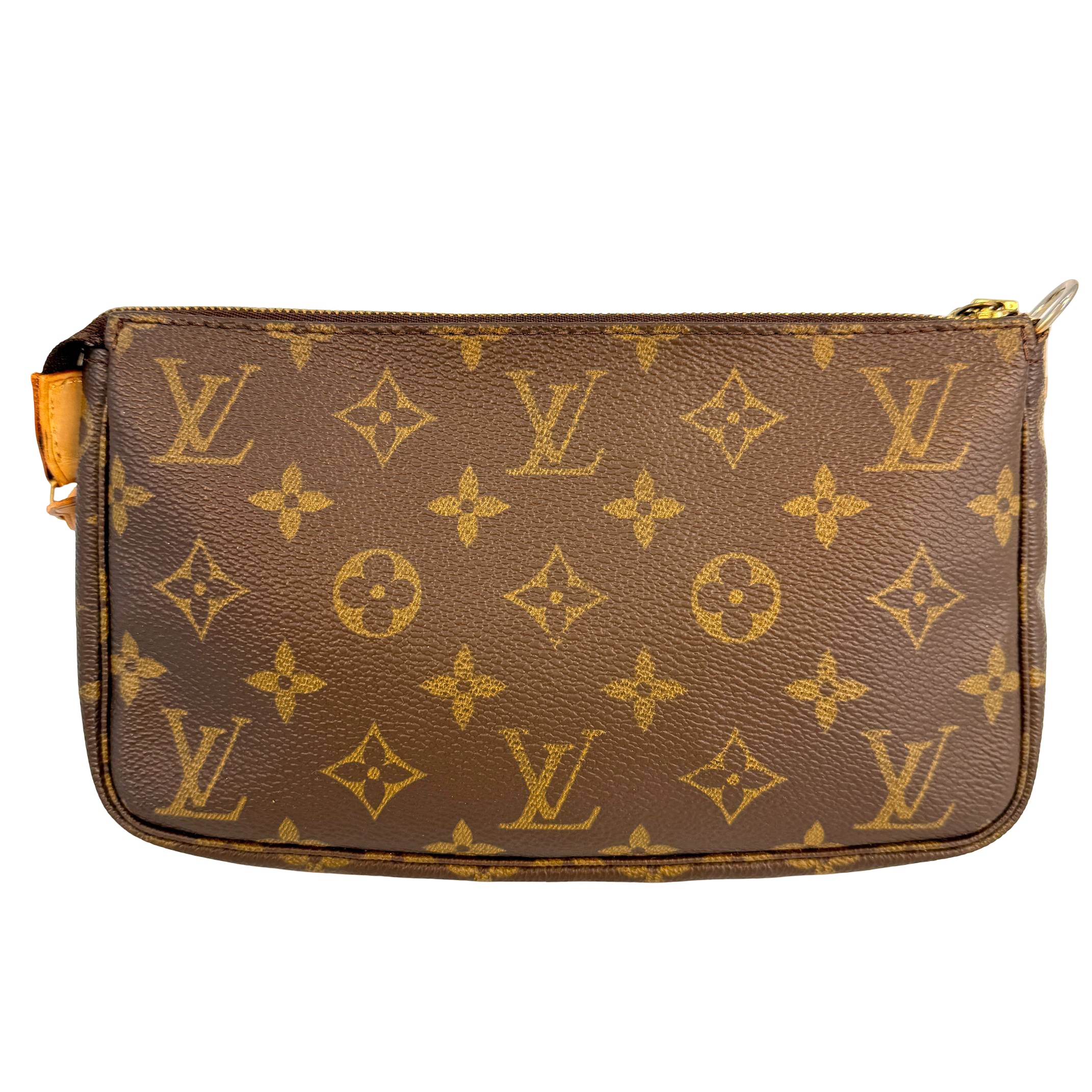 Louis Vuitton Pochette Accessoires Braun Monogram Canvas