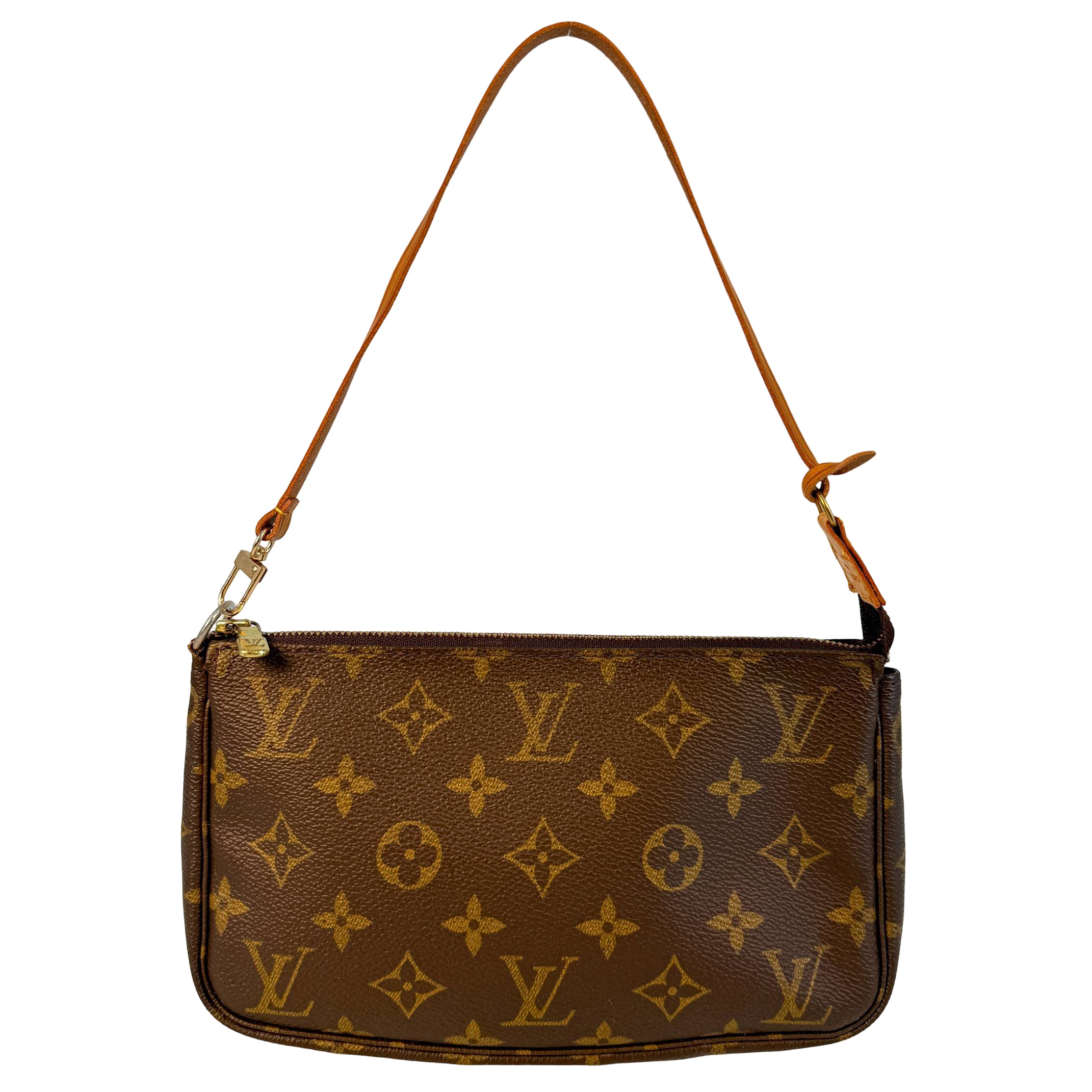 Louis Vuitton Pochette Accessoires Braun Monogram Canvas
