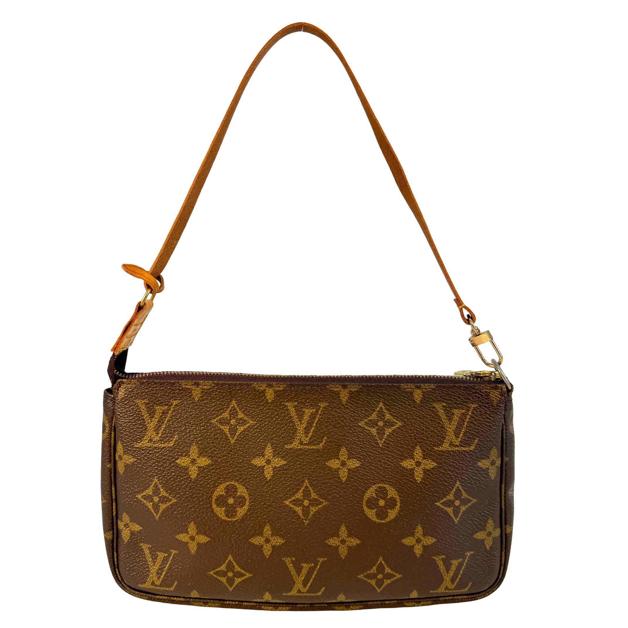 Louis Vuitton Pochette Accessoires Braun Monogram Canvas