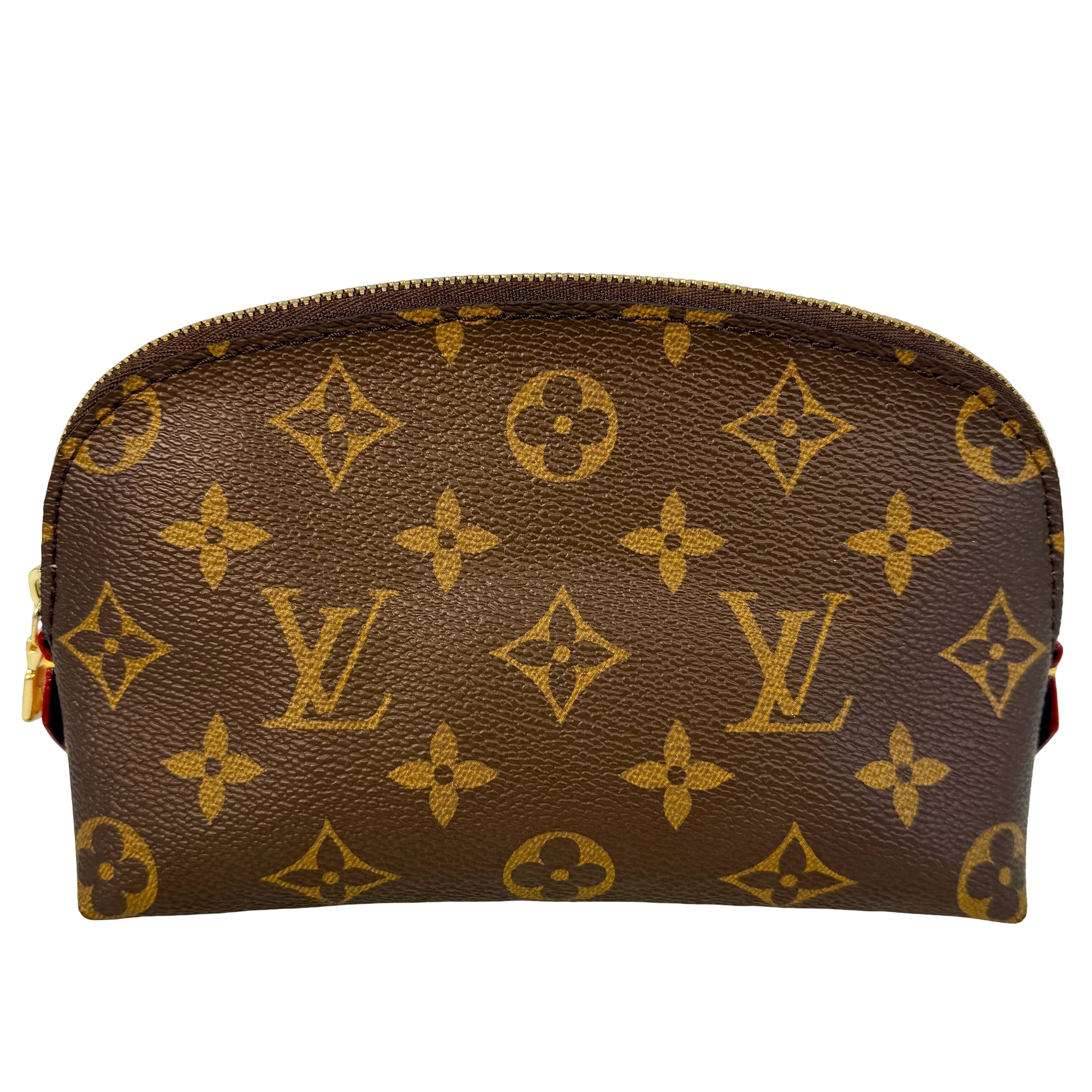 Louis Vuitton Cosmetic Pouch PM Braun Monogram Canvas