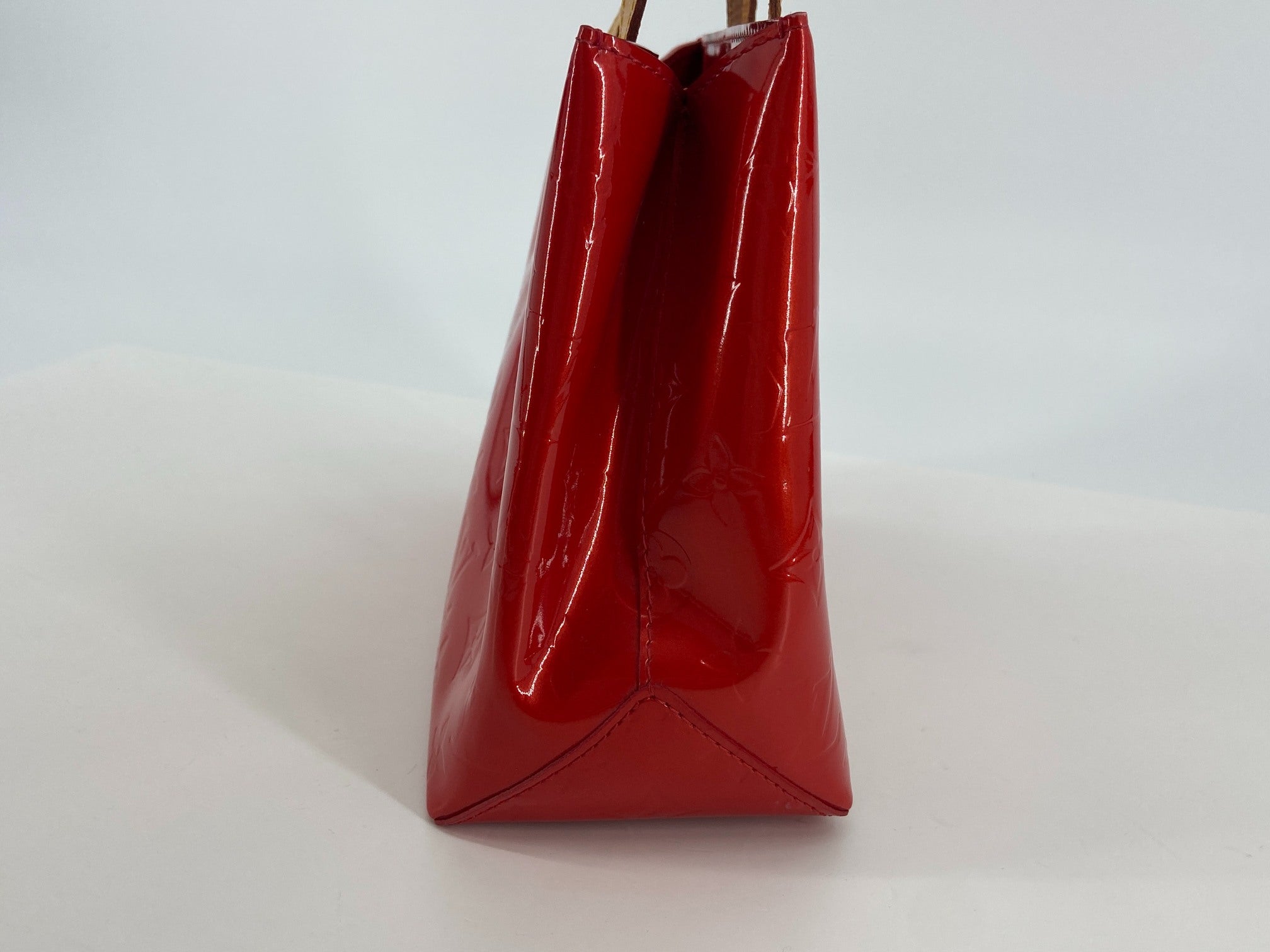 Louis Vuitton Reade PM Red Vernis Leather incl. Dustbag