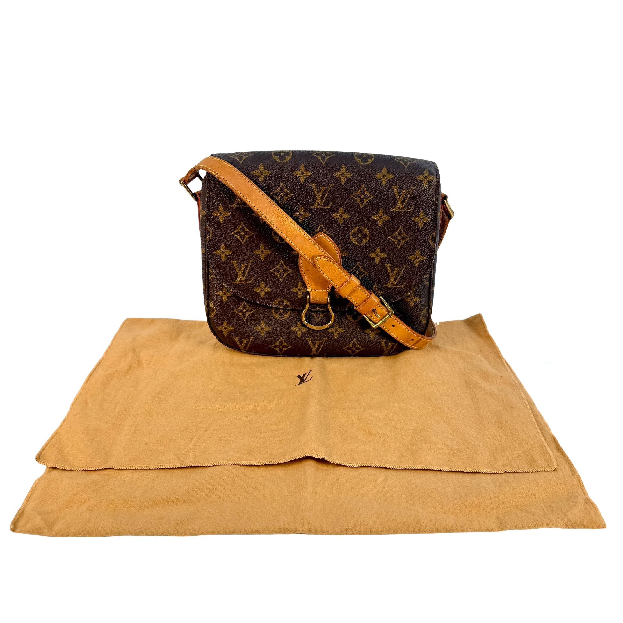 Louis Vuitton Saint Cloud GM Braun Monogram Canvas