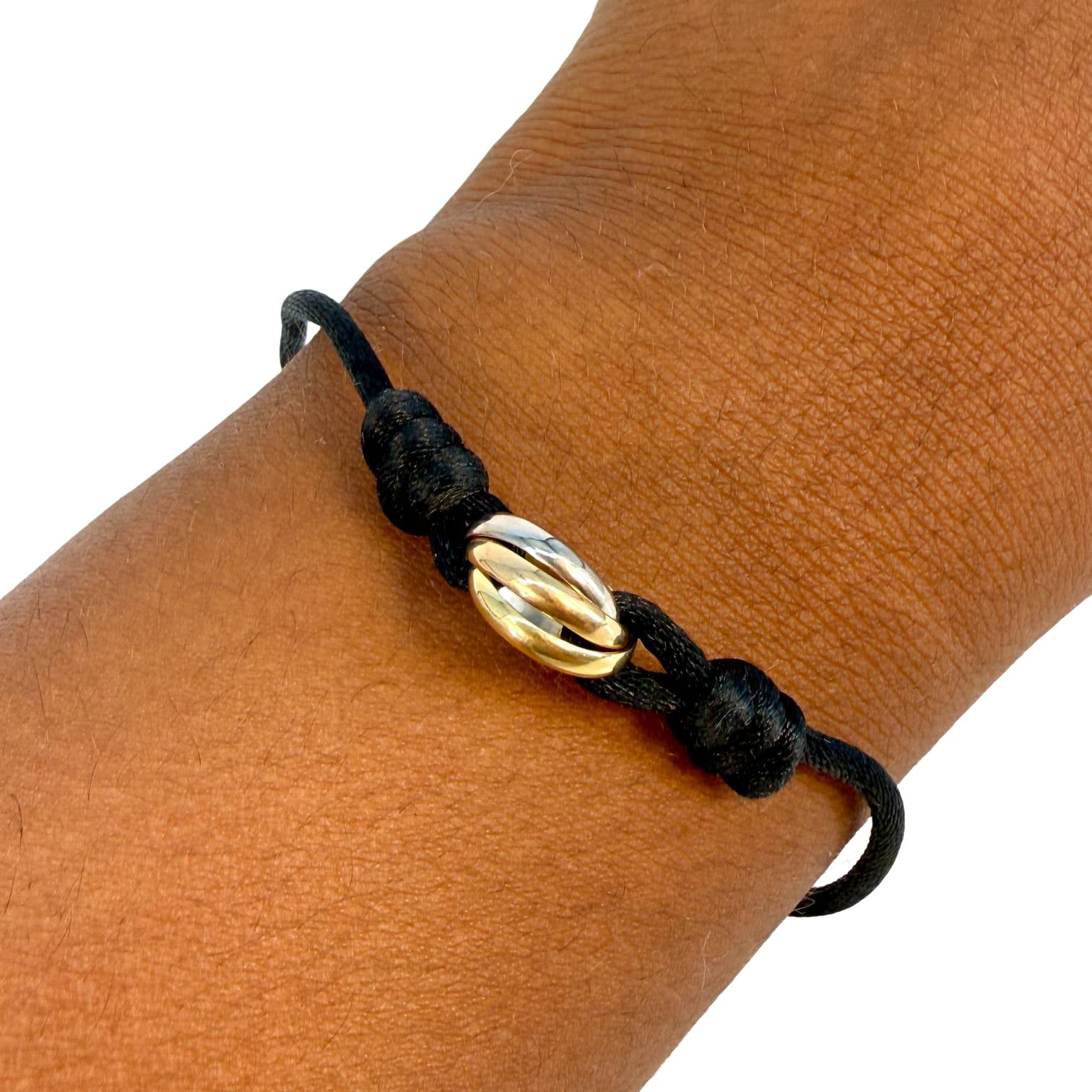 Cartier Trinity Bracelet Schwarz 750 Gold