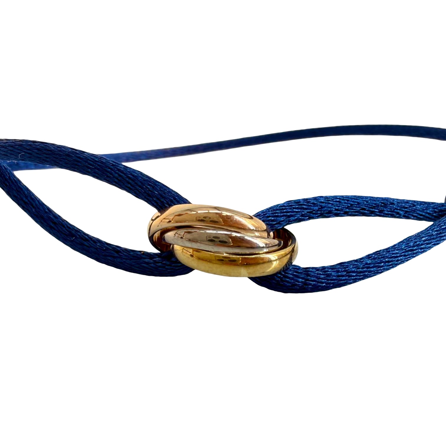 Cartier Trinity Bracelet Blau 750 Gold