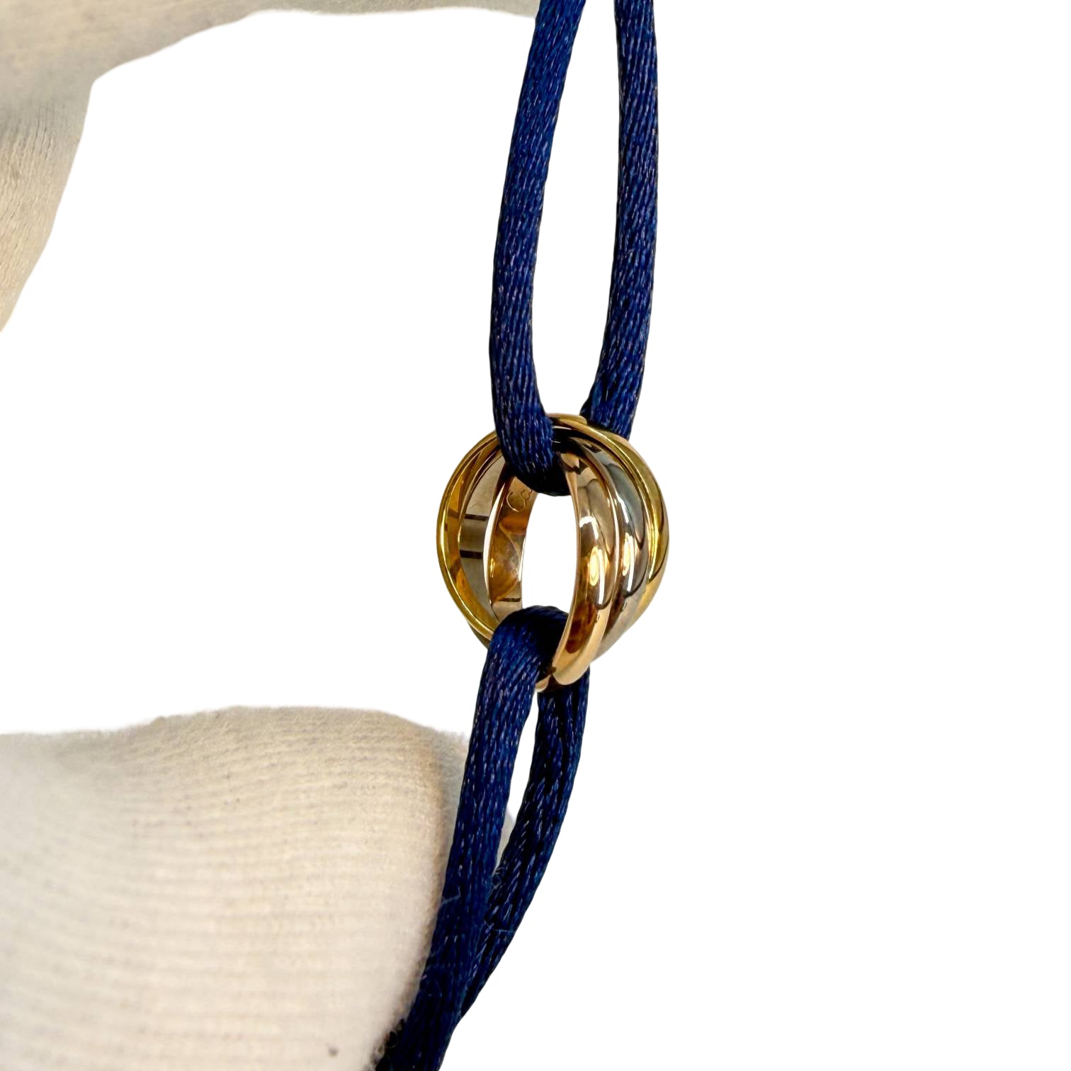 Cartier Trinity Bracelet Blau 750 Gold