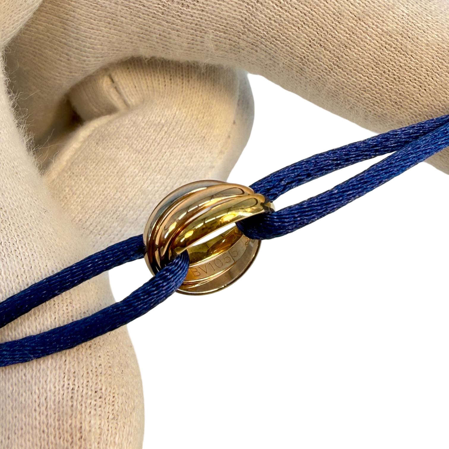 Cartier Trinity Bracelet Blau 750 Gold