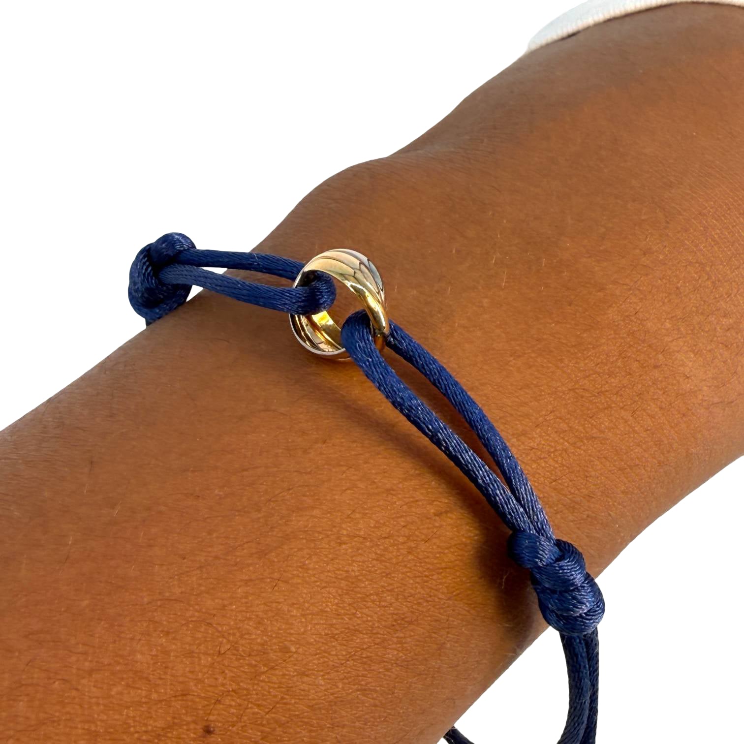Cartier Trinity Bracelet Blau 750 Gold