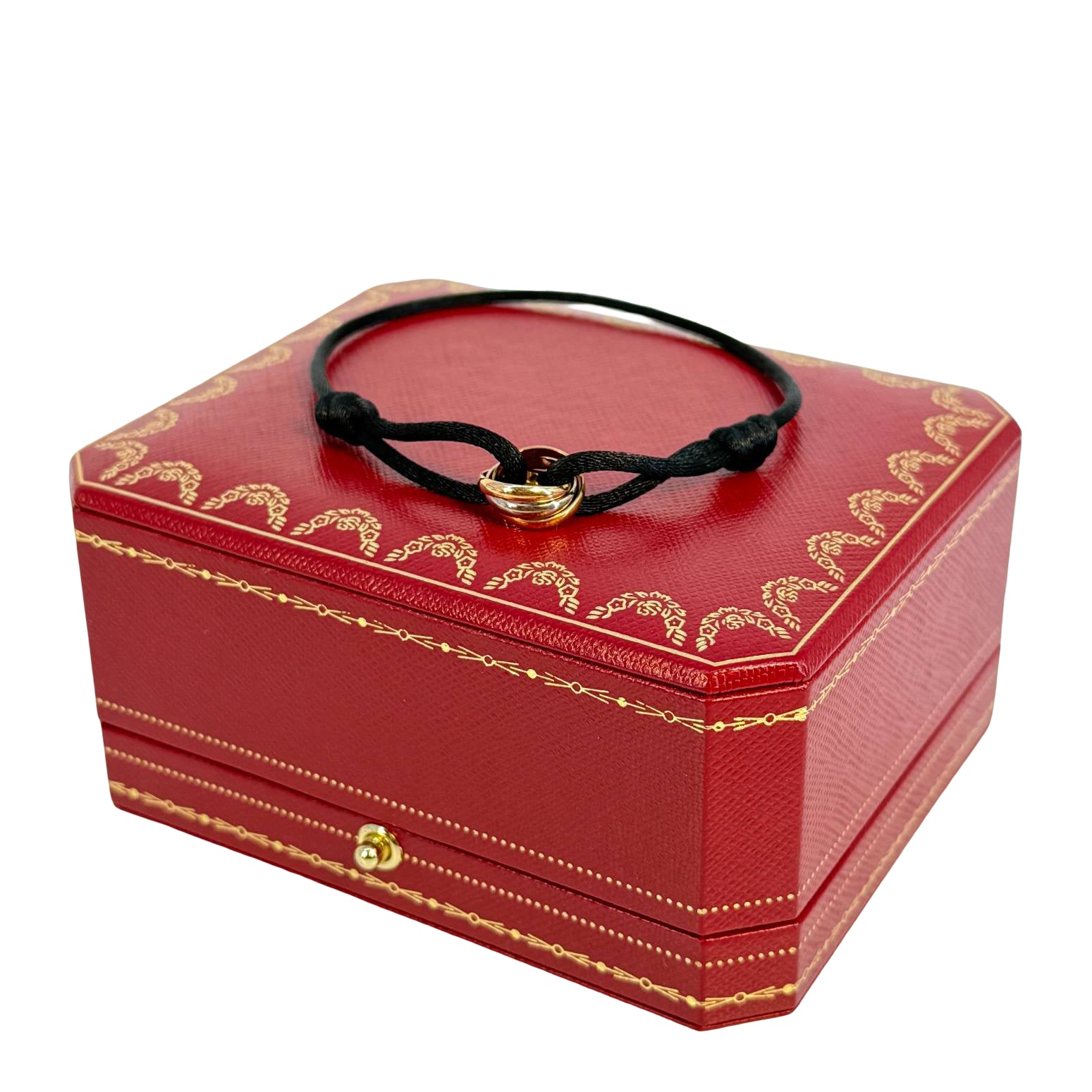Cartier Trinity Bracelet Schwarz 750 Gold