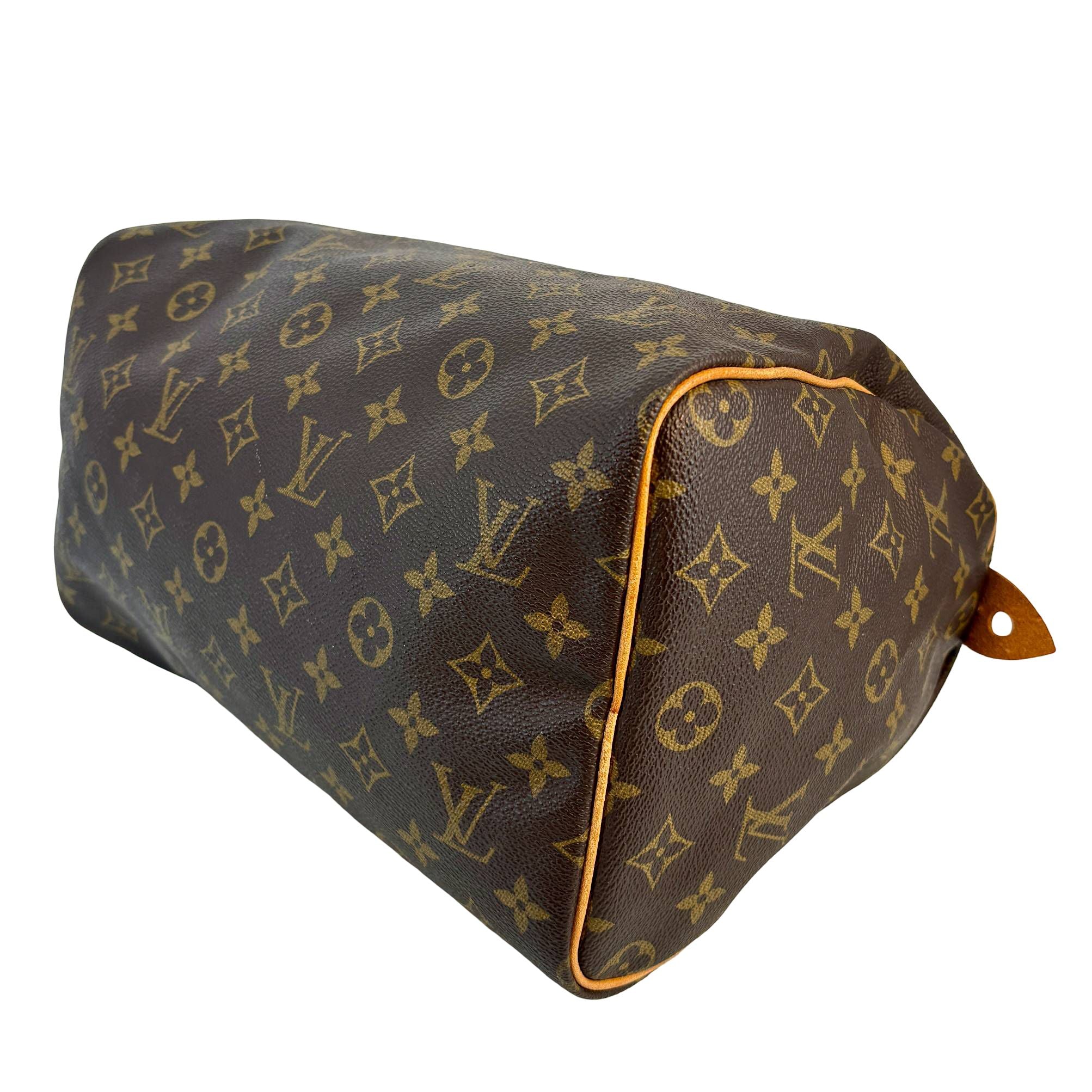 Louis Vuitton Speedy 30 Braun Monogram Canvas