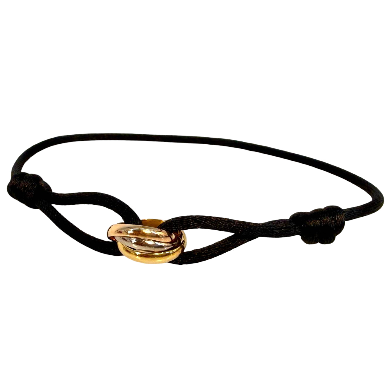 Cartier Trinity Bracelet Schwarz 750 Gold