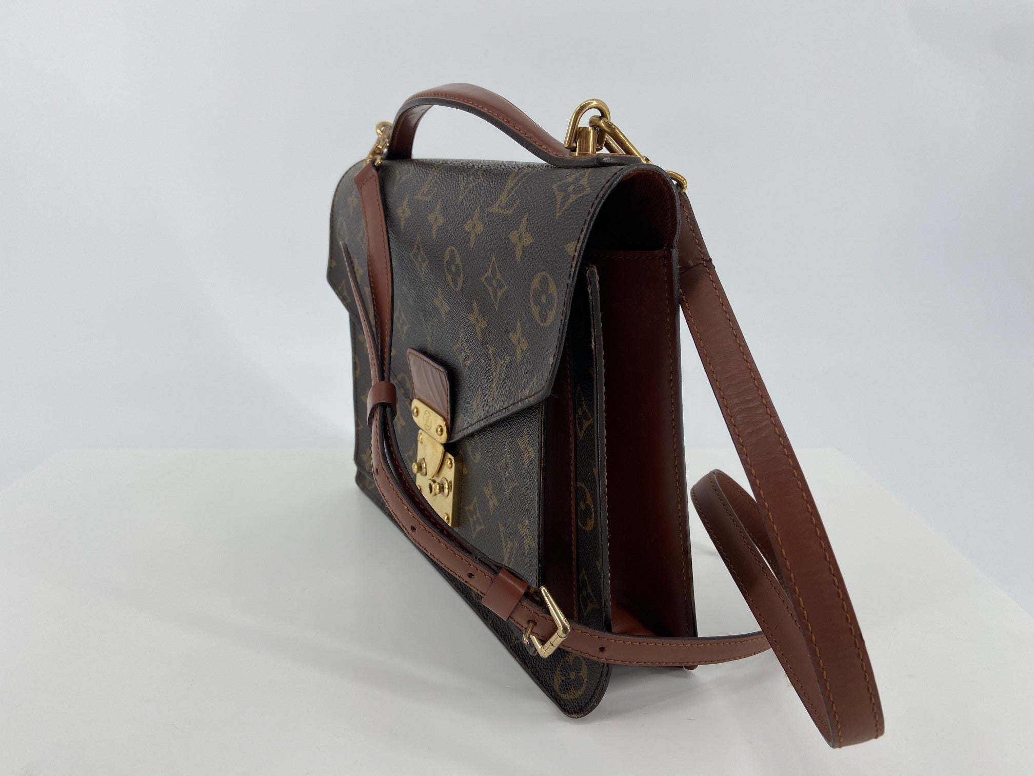 Louis Vuitton Monceau 28 Monogram Canvas