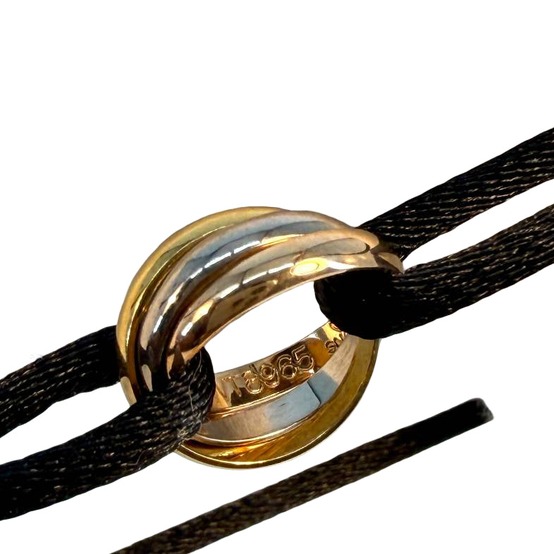 Cartier Trinity Bracelet Schwarz 750 Gold