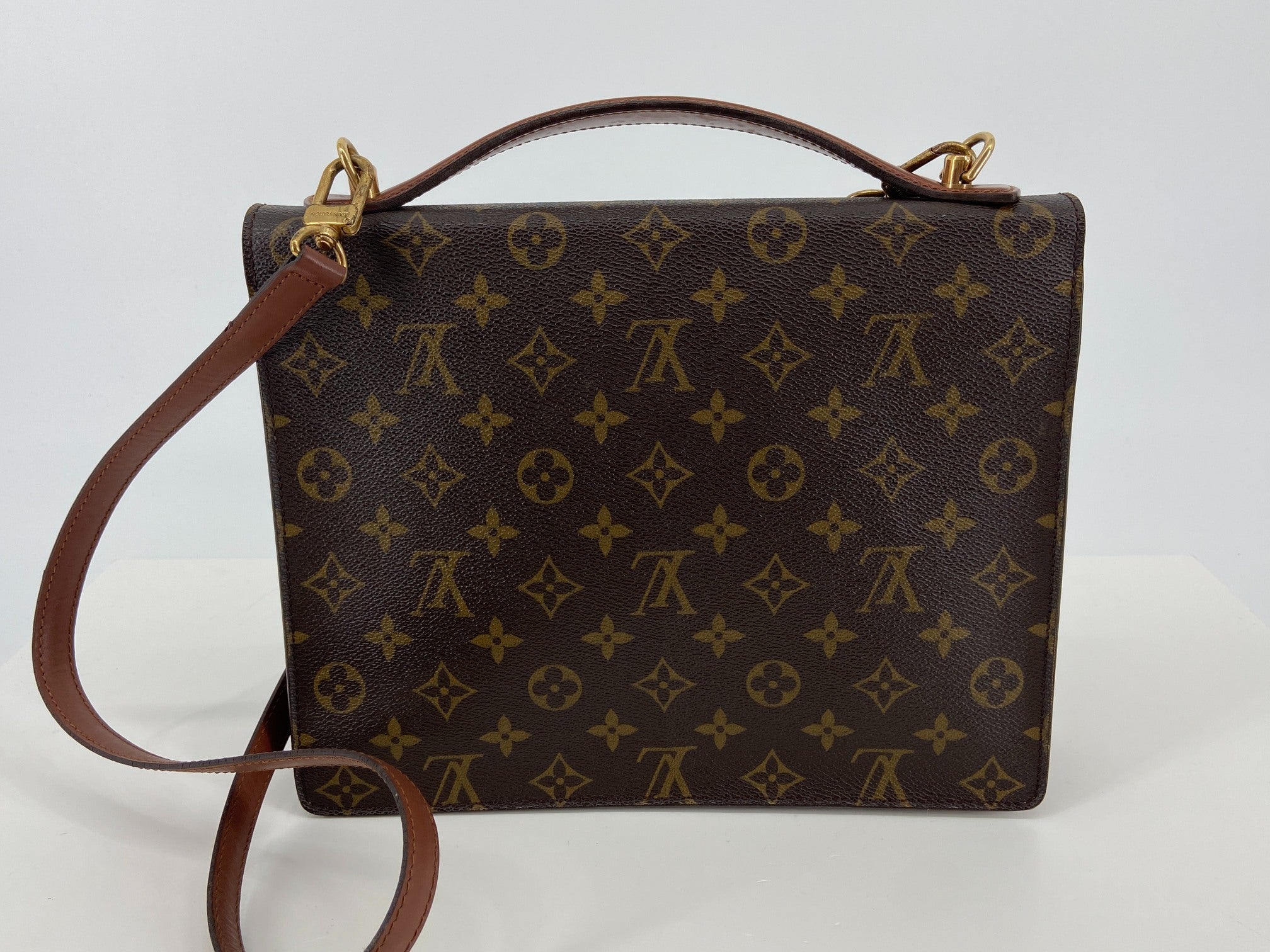 Louis Vuitton Monceau 28 Monogram Canvas