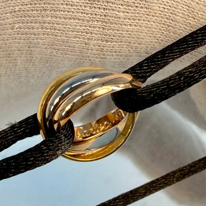 Cartier Trinity Bracelet Schwarz 750 Gold
