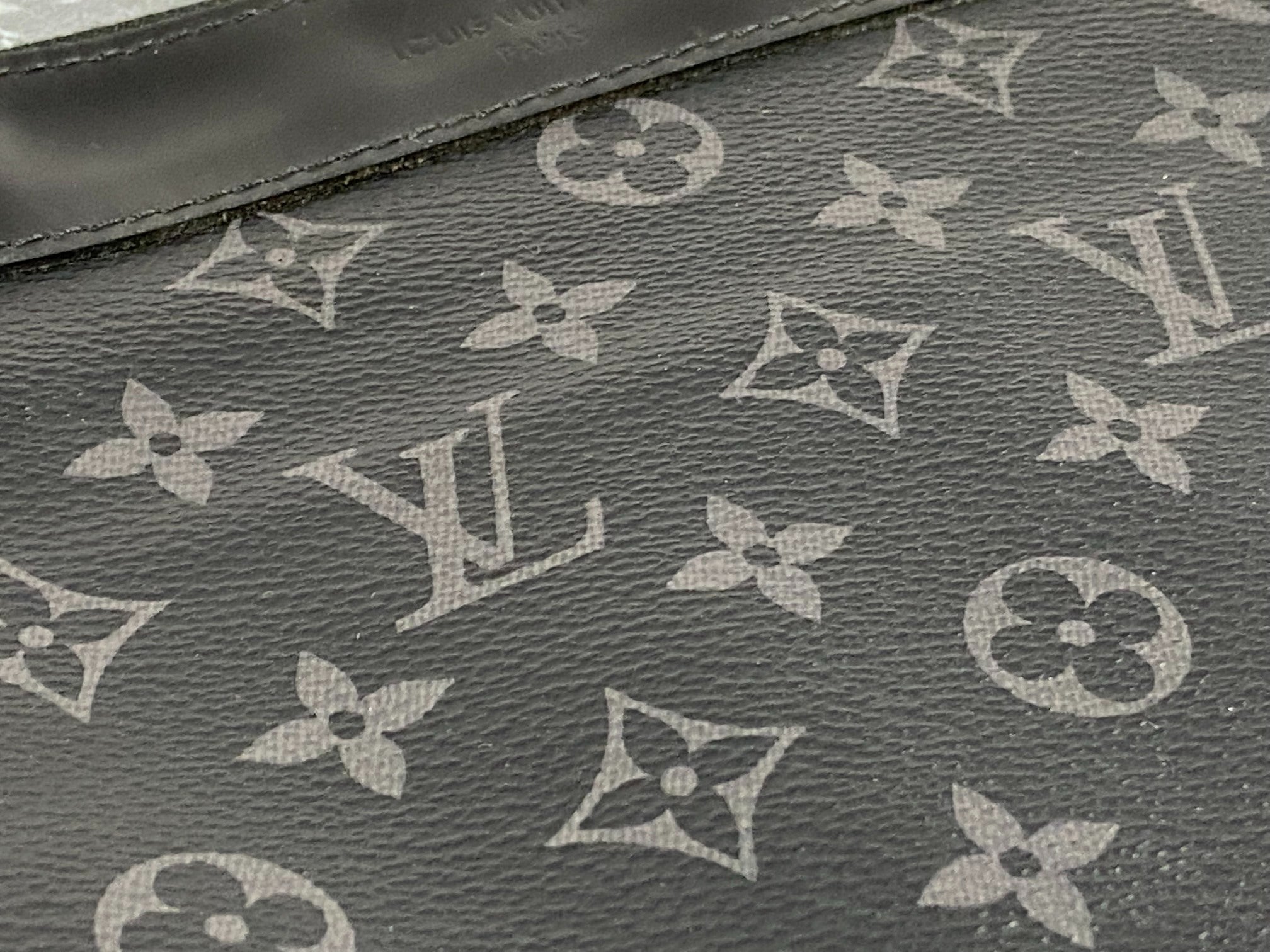 Louis Vuitton Pochette Discovery GM Monogram Eclipse Canvas