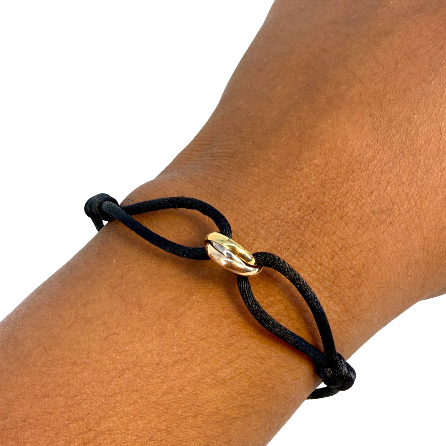 Cartier Trinity Bracelet Schwarz 750 Gold