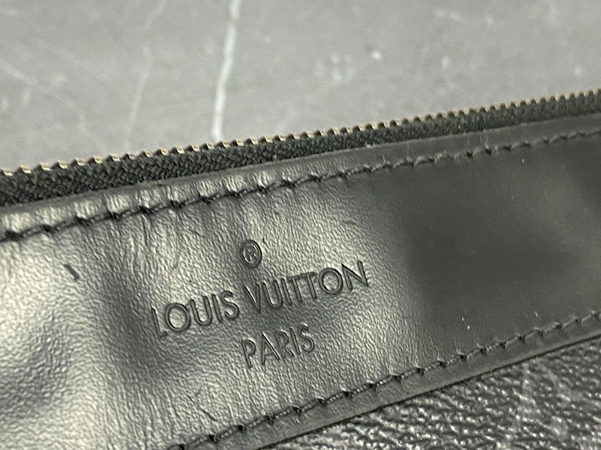 Louis Vuitton Pochette Discovery GM Monogram Eclipse Canvas