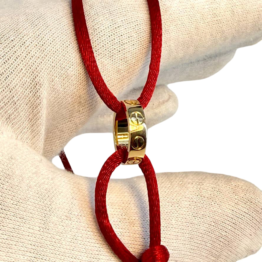 Cartier Love Bracelet Rot 750 Gold