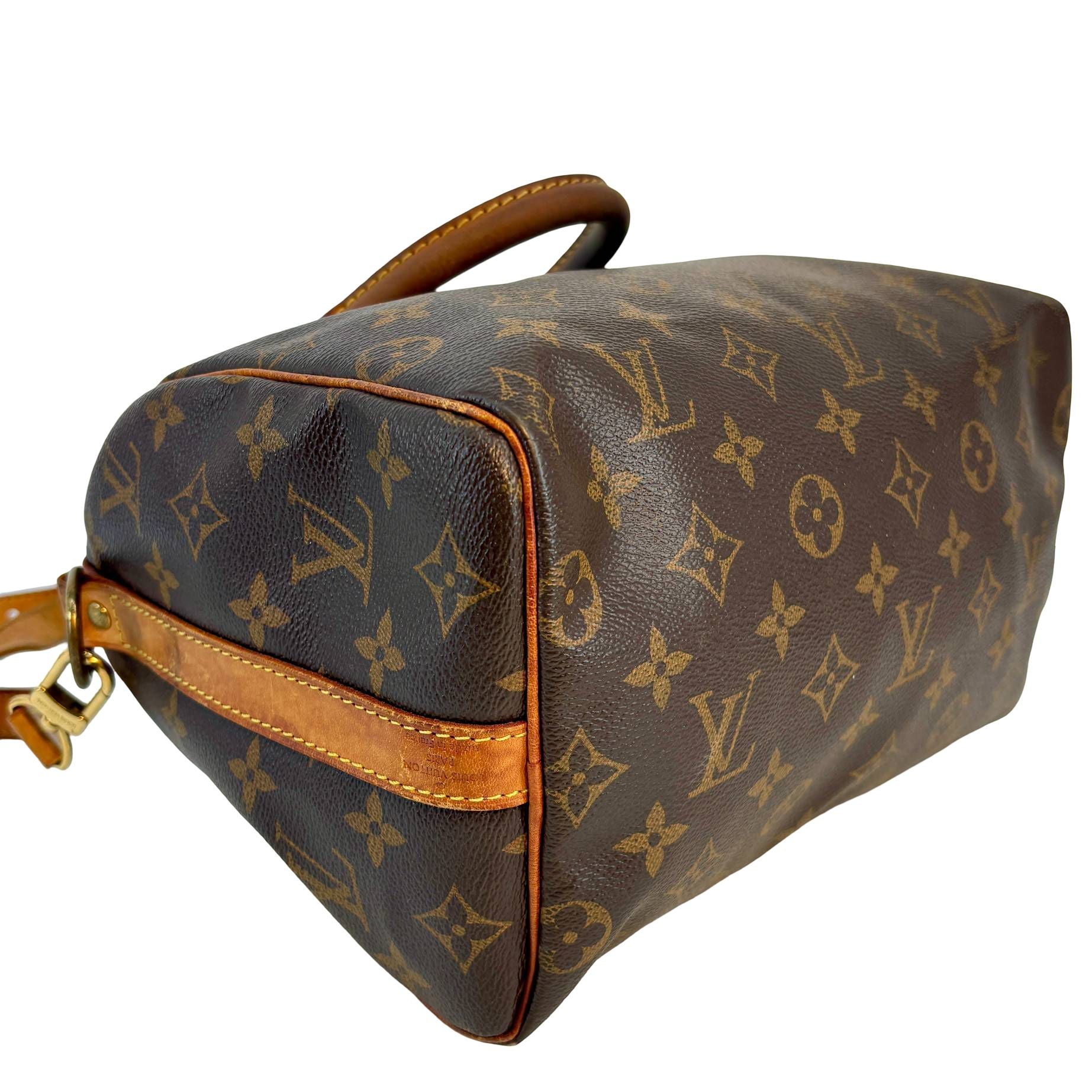 Louis Vuitton Speedy 25 Bandoulière Braun Monogram Canvas