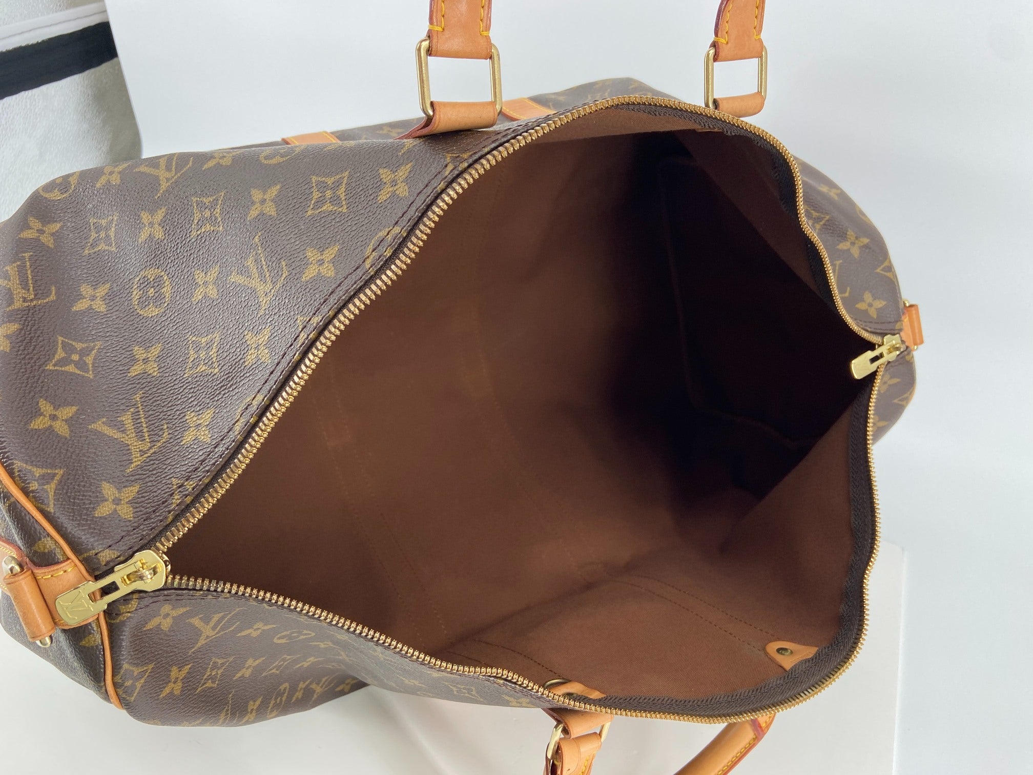 Louis Vuitton Keepall 55 Bandouliere Monogram Canvas