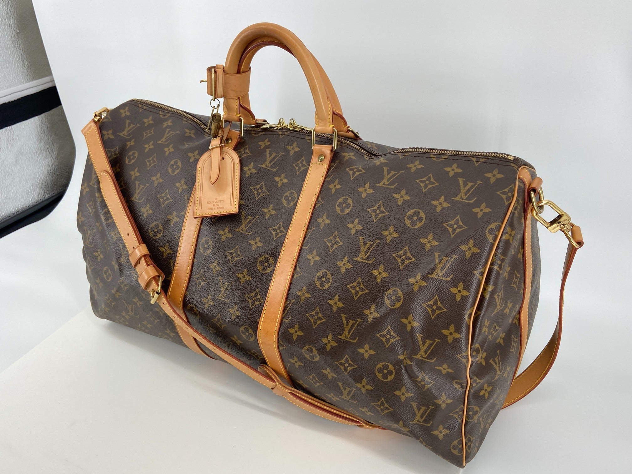 Louis Vuitton Keepall 55 Bandouliere Monogram Canvas