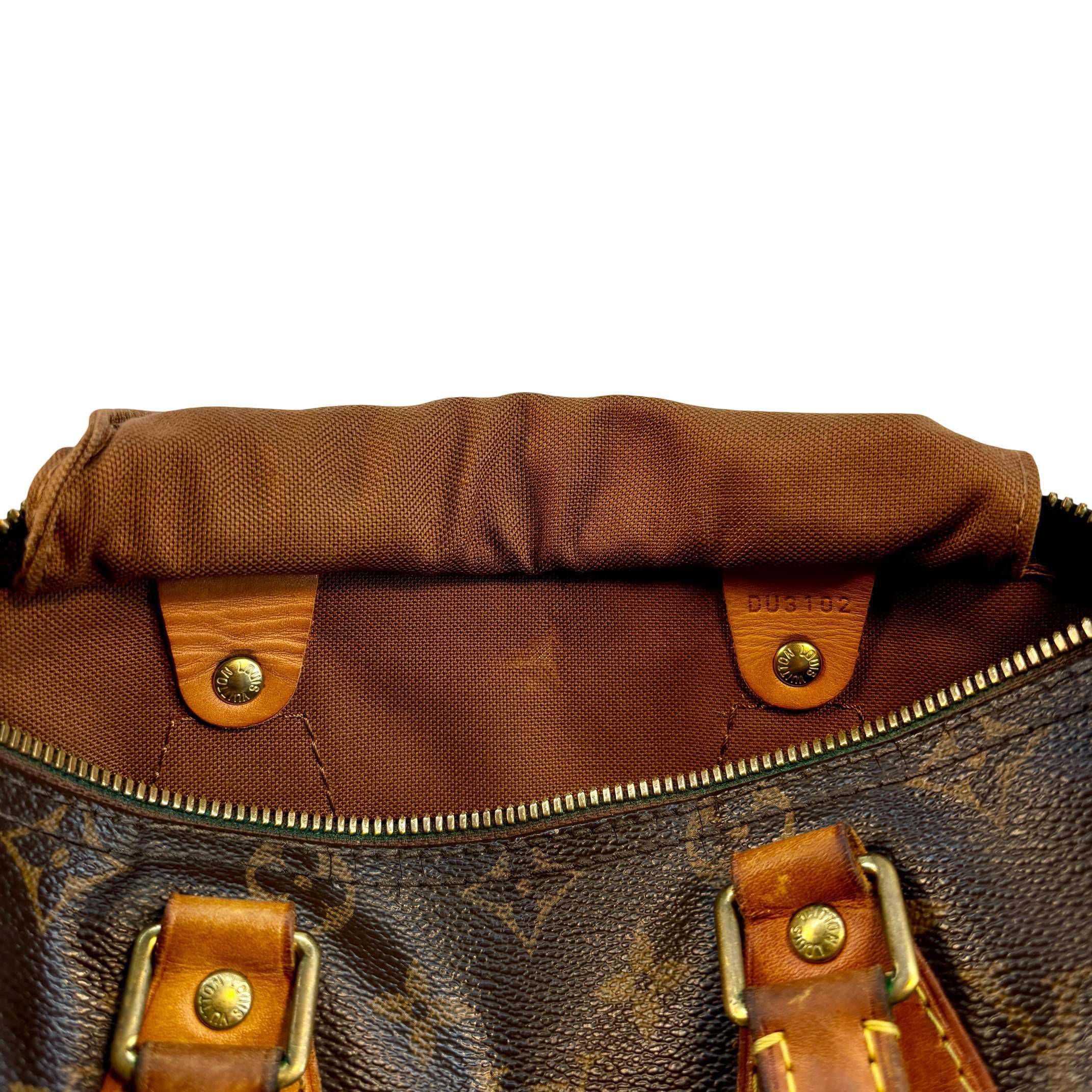 Louis Vuitton Speedy 25 Bandoulière Braun Monogram Canvas