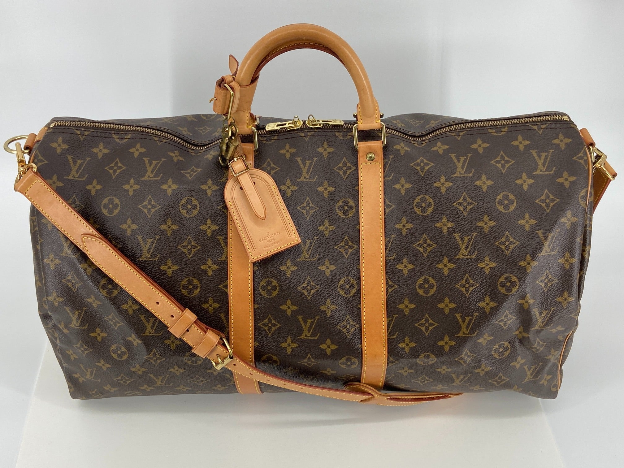 Louis Vuitton Keepall 55 Bandouliere Monogram Canvas